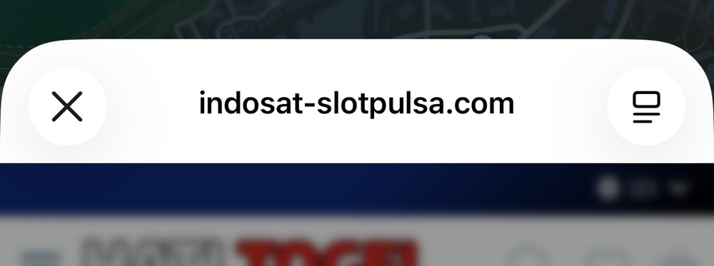 Screenshot of a phone browser opened from a map listing, showing a gambling website address instead of the restaurant's own website